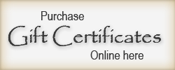 Purchase Gift Certificates